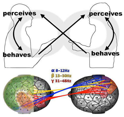 ارتباطات مغز با مغز  از طریق ثبت همزمان نوروالکتریک