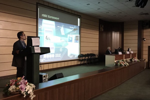 The presence of Dr. Hossein-Zadeh (NBML’s science and technology deputy) at the forty-second congress of Iranian Society of Surgeons, May 2018