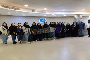 بازدید دانشجویان دانشکده روانشناسی دانشگاه شهید بهشتی 