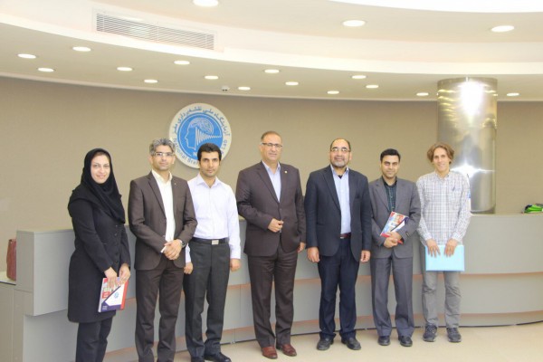 Several Members of Iranian society of machine vision and image processing Visited NMBL, May 2018