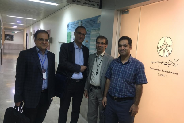 The Director of National Brain Mapping Lab (NBML) Visited the Neuroscience Research Center of Tabriz University of Medical Sciences
