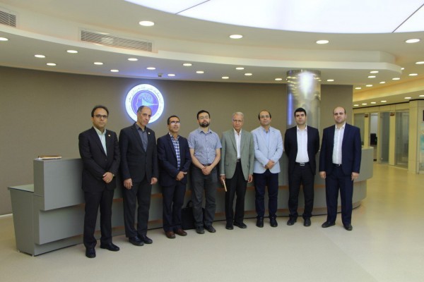 The visit of the director and deputy of science and technology and some of the directors of Sharif University of Technology from NBML, July 2018