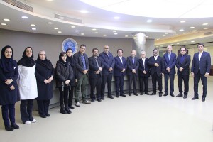 بازدید دبیرکل کانون عالی کارفرمایی ایران و هیئت همراه از آزمایشگاه ملی نقشه‌برداری مغز