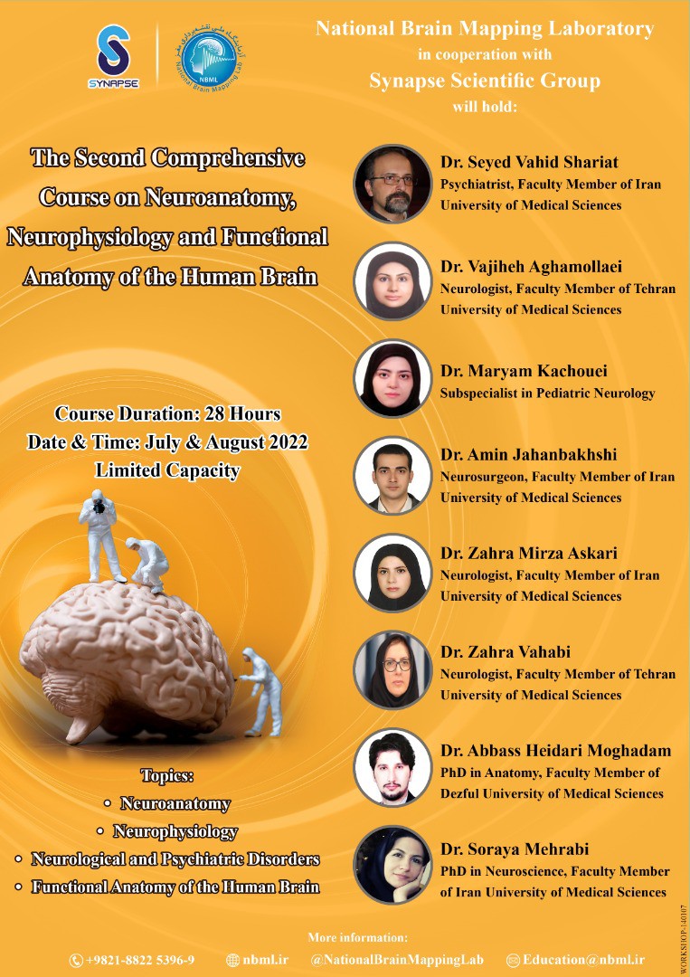 Comprehensive Course on Neuroanatomy, Neurophysiology and Functional Anatomy of the Human Brain
