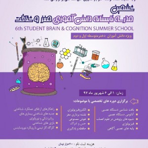 ششمین مدرسه تابستانه دانش آموزی مغز و شناخت